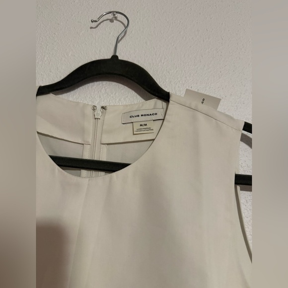 Club Monaco Drape Front Sleeveless Blouse - Picture 4 of 7